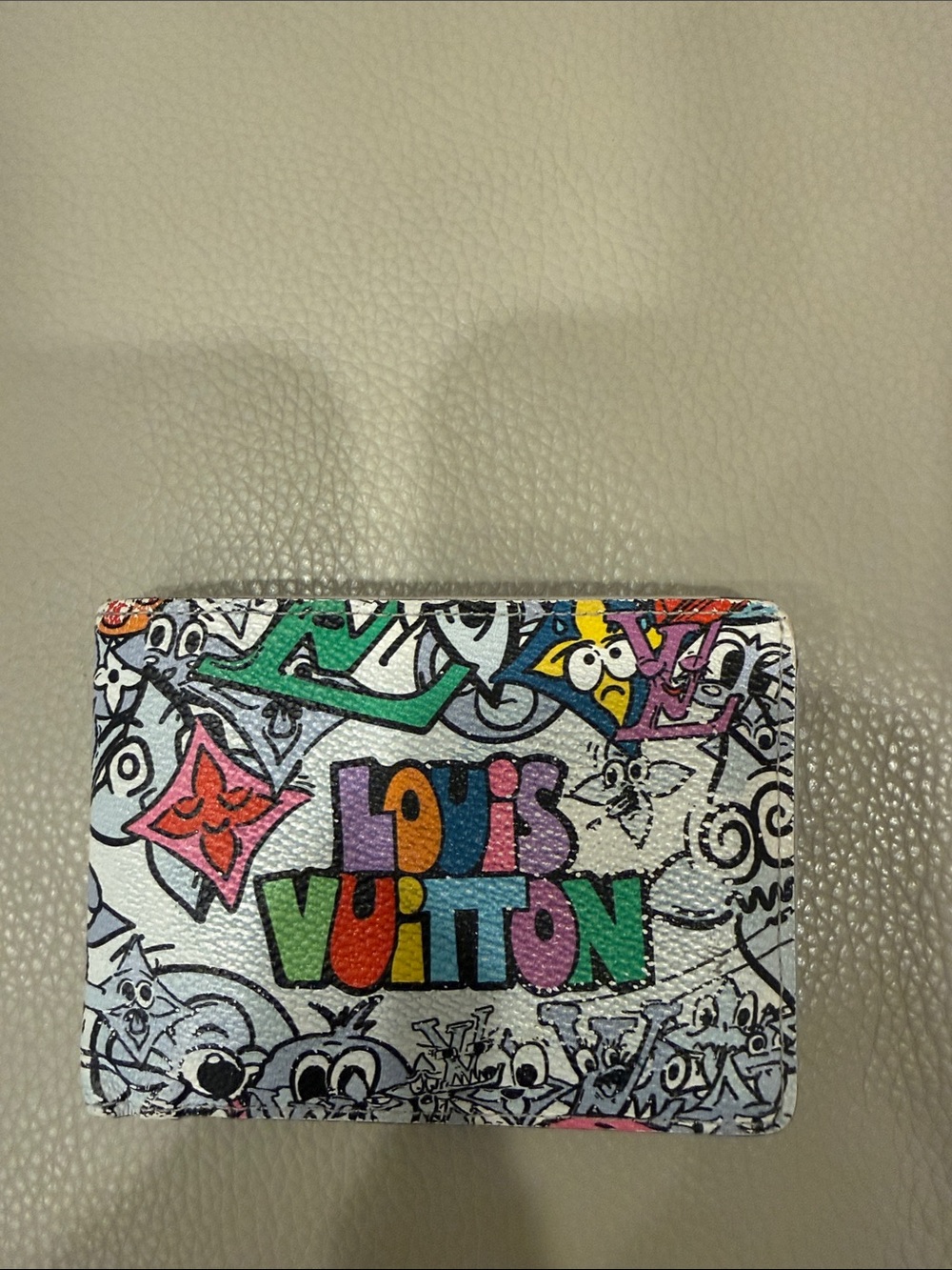 Louis Vuitton SS23 Monogram Comics Multiple Wallet Multicolor
